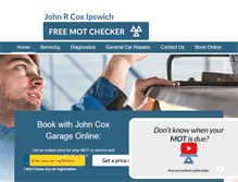 Tablet Screenshot of johncoxipswich.com